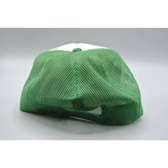 Bramalea ON Silver Stick Regional Hockey Hat Mesh Snapback Athletic OS VTG Green - Picture 4 of 8